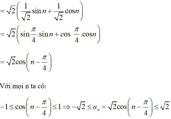 36 câu trắc nghiệm Dãy số (có đáp án) chọn lọc (ảnh 22)