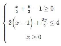 33 câu trắc nghiệm Bất phương trình bậc nhất hai ẩn (có đáp án) (ảnh 2)