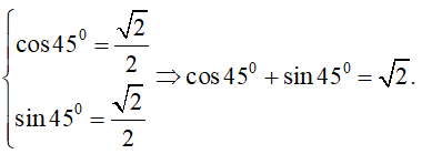 46 câu trắc nghiệm Giá trị lượng giác của một góc bất kì từ 0 độ đến 180 độ (có đáp án) (ảnh 10)