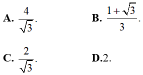 46 câu trắc nghiệm Giá trị lượng giác của một góc bất kì từ 0 độ đến 180 độ (có đáp án) (ảnh 11)