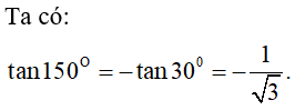 46 câu trắc nghiệm Giá trị lượng giác của một góc bất kì từ 0 độ đến 180 độ (có đáp án) (ảnh 14)