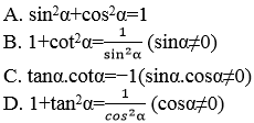 46 câu trắc nghiệm Giá trị lượng giác của một góc bất kì từ 0 độ đến 180 độ (có đáp án) (ảnh 31)