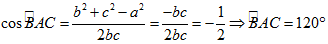 69 câu trắc nghiệm Hệ thức lượng trong tam giác (có đáp án) (ảnh 42)