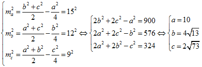 69 câu trắc nghiệm Hệ thức lượng trong tam giác (có đáp án) (ảnh 39)