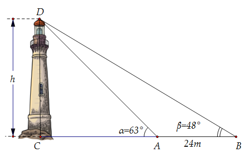 69 câu trắc nghiệm Hệ thức lượng trong tam giác (có đáp án) (ảnh 43)