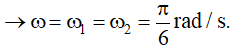 35 câu trắc nghiệm Tổng hợp hai dao động điều hóa cùng phương (có đáp án) (ảnh 42)