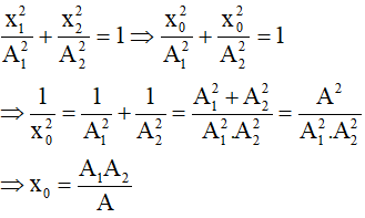 35 câu trắc nghiệm Tổng hợp hai dao động điều hóa cùng phương (có đáp án) (ảnh 93)