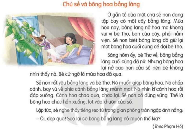 Đọc hiểu trong Câu 2 trang 77 sgk Tiếng Việt lớp 3 (ảnh 2)
