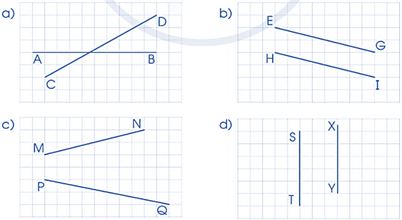 Bài 22: Hai đường thẳng song song. Vẽ hai đường thẳng song song Vở bài tập lớp 4 (Cánh diều) (ảnh 1)