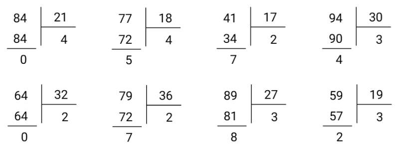  Bài 40: Chia cho số có hai chữ số Vở bài tập lớp 4 (Cánh diều) (ảnh 2)