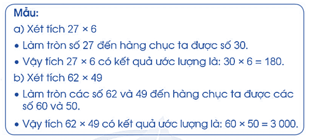 Bài 47: Ước lượng tính Vở bài tập lớp 4 (Cánh diều) (ảnh 2)