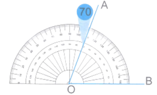 Bài 7: Đo góc, đơn vị đo góc Vở bài tập lớp 4 (Kết nối tri thức) (ảnh 1)