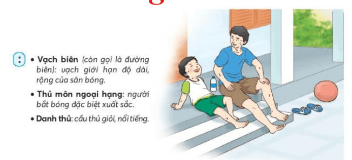 Chơi bóng với bố  trang 47, 48, 49, 50 Tiếng Việt lớp 3 Tập 2 (Chân trời sáng tạo) (ảnh 3)