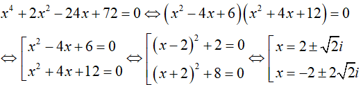 Phương trình bậc hai với hệ số thực (Lý thuyết + 50 bài tập có lời giải) (ảnh 30)
