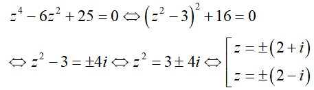 Phương trình bậc hai với hệ số thực (Lý thuyết + 50 bài tập có lời giải) (ảnh 37)