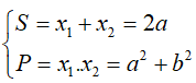 Phương trình bậc hai với hệ số thực (Lý thuyết + 50 bài tập có lời giải) (ảnh 2)