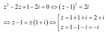 Phương trình bậc hai với hệ số thực (Lý thuyết + 50 bài tập có lời giải) (ảnh 6)