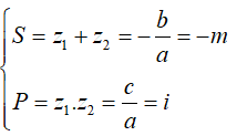 Phương trình bậc hai với hệ số thực (Lý thuyết + 50 bài tập có lời giải) (ảnh 21)