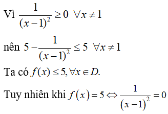 Giá trị lớn nhất và giá trị nhỏ nhất của hàm số (Lý thuyết + 50 bài tập có lời giải) (ảnh 14)