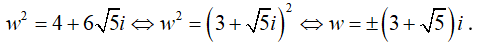 Phương trình bậc hai với hệ số thực (Lý thuyết + 50 bài tập có lời giải) (ảnh 64)