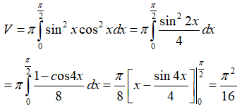 Ứng dụng của tích phân trong hình học (Lý thuyết + 50 bài tập có lời giải) (ảnh 50)
