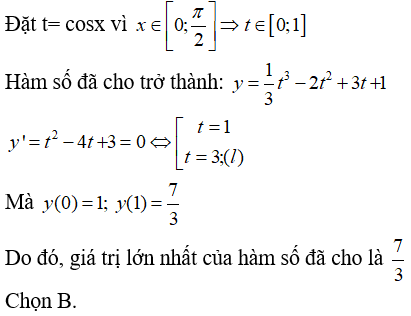 Giá trị lớn nhất và giá trị nhỏ nhất của hàm số (Lý thuyết + 50 bài tập có lời giải) (ảnh 56)