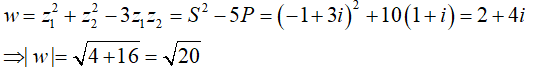 Phương trình bậc hai với hệ số thực (Lý thuyết + 50 bài tập có lời giải) (ảnh 47)