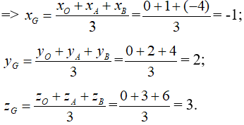Hệ tọa độ trong không gian + (Lý thuyết + 50 bài tập có lời giải) (ảnh 26)
