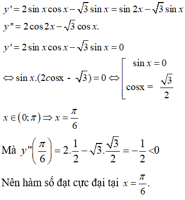 Cực trị của hàm số (Lý thuyết + 50 bài tập có lời giải) (ảnh 32)