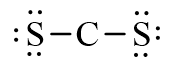 Công thức Lewis của CS2 (Carbon disulfide) chương trình mới (ảnh 2)