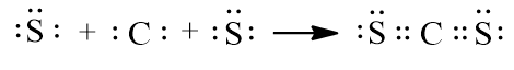 Công thức Lewis của CS2 (Carbon disulfide) chương trình mới (ảnh 4)