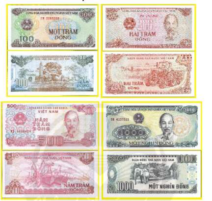 Bài 80: Tiền Việt Nam - Một số tờ tiền Toán lớp 2 Tập 1 (Chân trời sáng tạo) (ảnh 1)