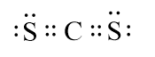 Công thức Lewis của CS2 (Carbon disulfide) chương trình mới (ảnh 5)