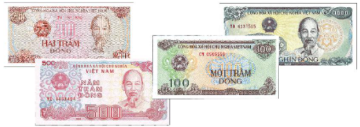 Bài 80: Tiền Việt Nam - Một số tờ tiền Toán lớp 2 Tập 1 (Chân trời sáng tạo) (ảnh 2)