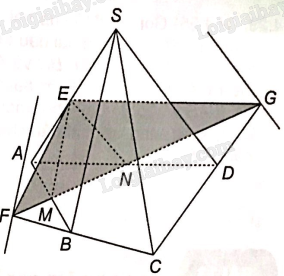 SBT Toán 11 (Kết nối tri thức) Bài 12: Đường thẳng và mặt phẳng song song (ảnh 3)