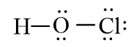 Công thức Lewis của HOCl chương trình mới (ảnh 3)