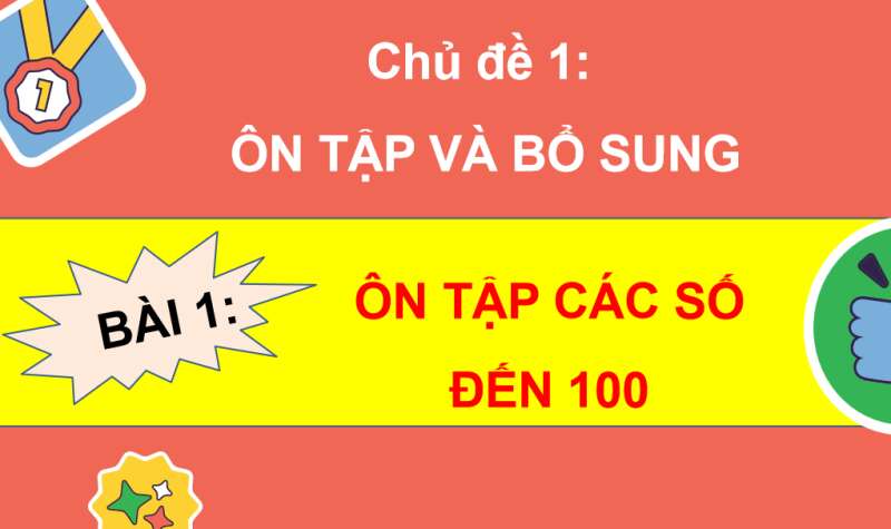 Giáo án điện tử Ôn tập các số đến 100 | Bài giảng PPT Toán lớp 2 Kết nối tri thức (ảnh 3)