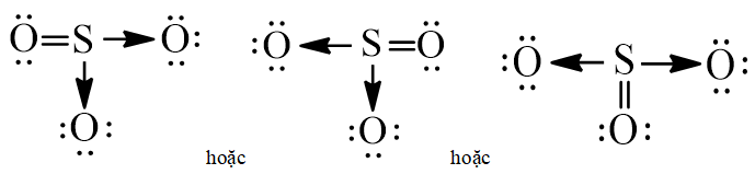 Công thức Lewis của SO3 chương trình mới (ảnh 2)