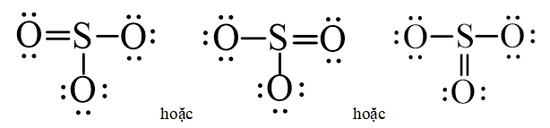 Công thức Lewis của SO3 chương trình mới (ảnh 5)
