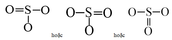 Công thức Lewis của SO3 chương trình mới (ảnh 8)