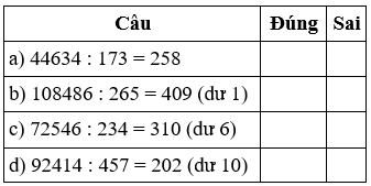 Bài tập cuối tuần Toán lớp 4 (Kết nối tri thức) Tuần 16 có đáp án (ảnh 4)