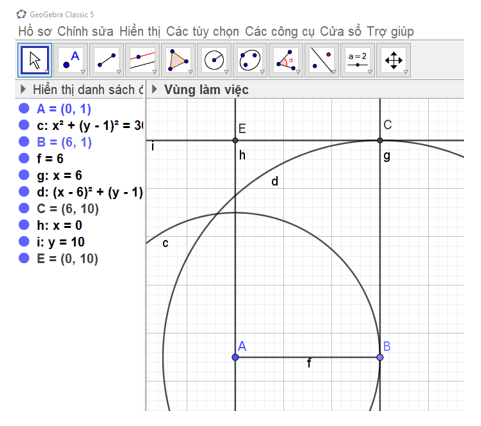 Toán 8 (Kết nối tri thức): Vẽ hình đơn giản với phần mềm GeoGebra (ảnh 28)