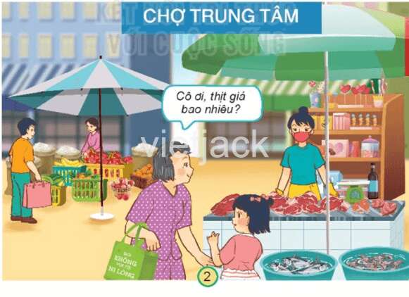 Bài 11: Hoạt động mua bán hàng hóa Tự nhiên và Xã hội lớp 2 (Kết nối tri thức) (ảnh 6)