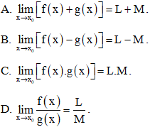 SBT Toán 11 (Cánh diều) Bài 2: Giới hạn của hàm số (ảnh 1)