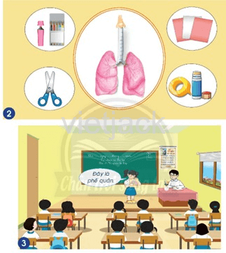 Bài 21: Cơ quan hô hấp Tự nhiên và Xã hội lớp 2 (Chân trời sáng tạo) (ảnh 3)