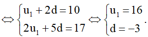 SBT Toán 11 (Cánh diều) Bài 2: Cấp số cộng (ảnh 10)