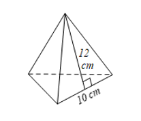 Toán 8 Bài 2 (Chân trời sáng tạo): Diện tích xung quanh và thể tích của hình chóp tam giác đều, hình chóp tứ giác đều (ảnh 11)