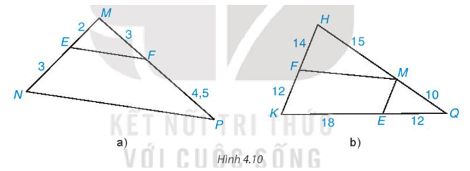 Toán 8 Bài 15 (Kết nối tri thức): Định lí Thalès trong tam giác (ảnh 10)