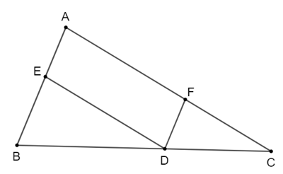 Toán 8 Bài 15 (Kết nối tri thức): Định lí Thalès trong tam giác (ảnh 11)