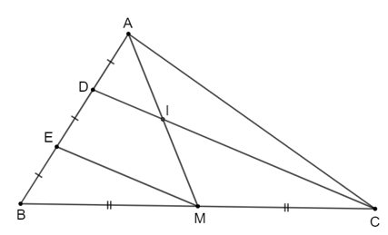 Toán 8 Bài 16 (Kết nối tri thức): Đường trung bình của tam giác (ảnh 9)